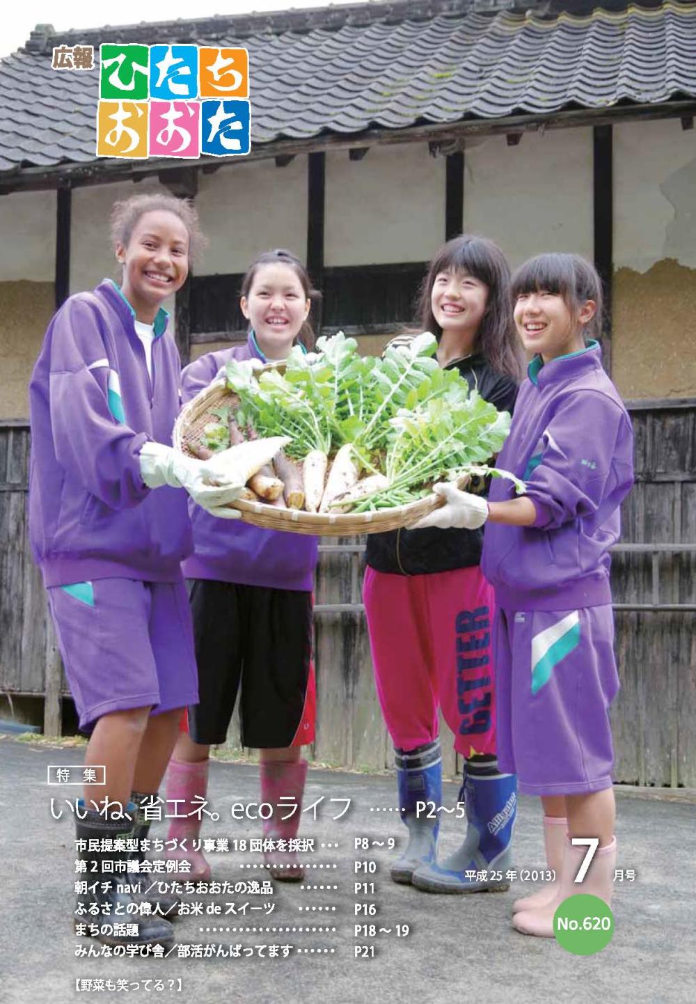 広報ひたちおおた　平成25年（2013）　7月号　No620に関するページ