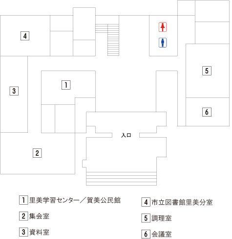 里美文化センター1F