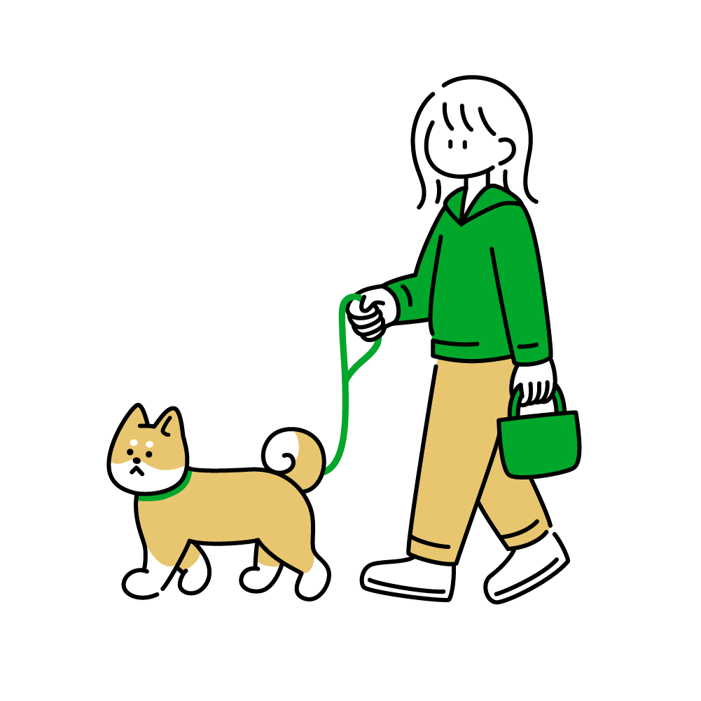 犬と女の子