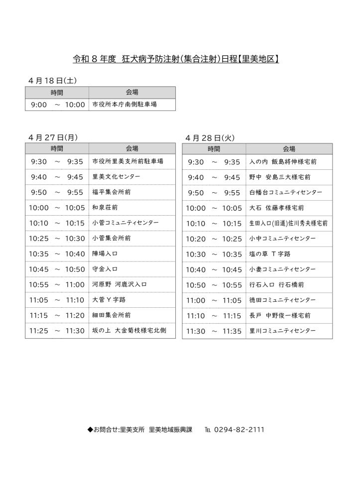 集合注射日程表r7(里美)