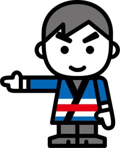 消太（団）指差し
