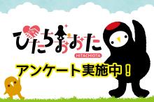広報ひたちおおたアンケート実施中！